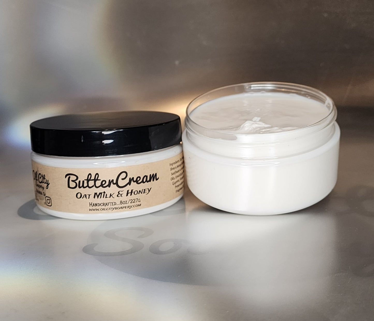 Oat Milk & Honey Butter Cream