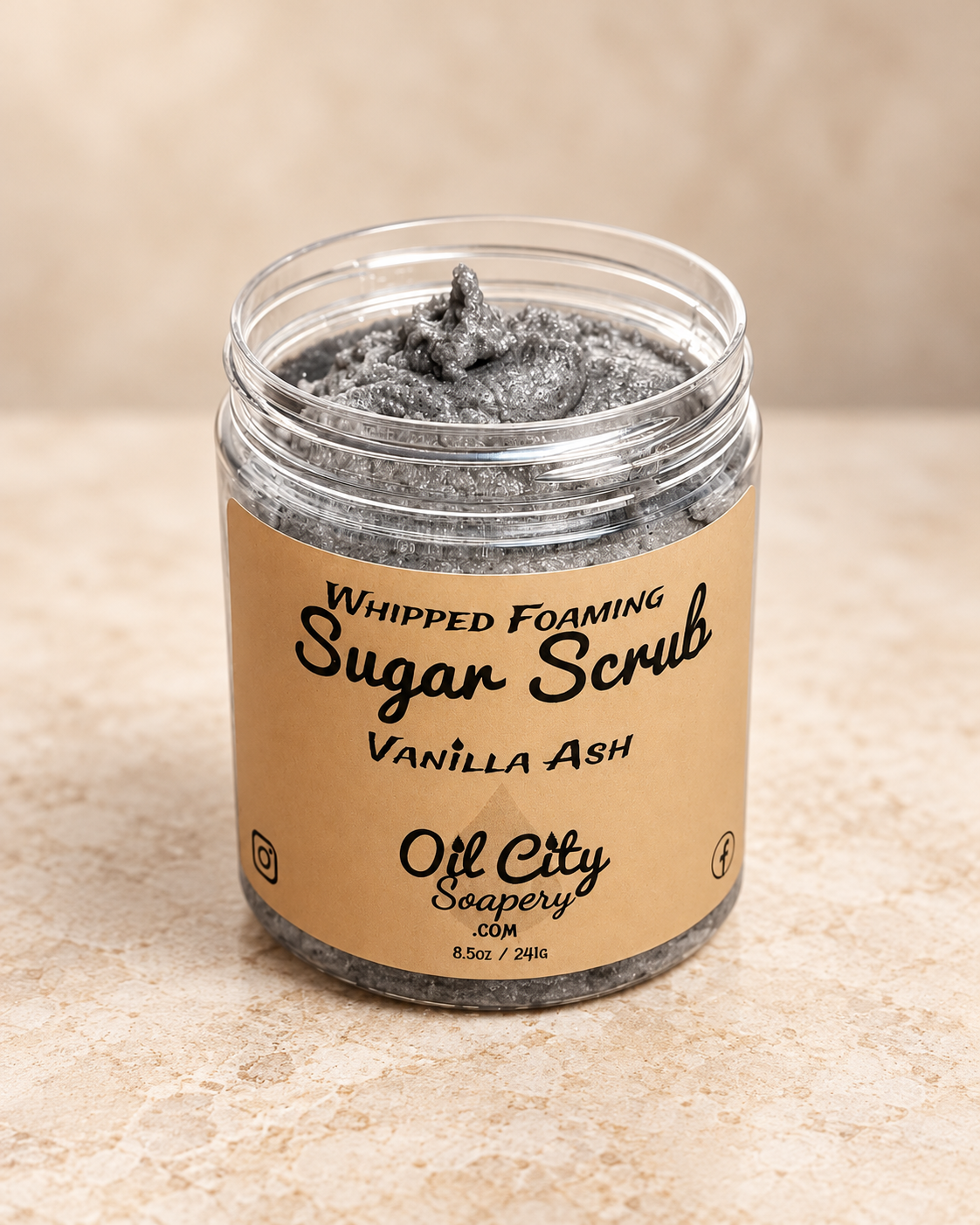 Vanilla Ash Sugar Scrub