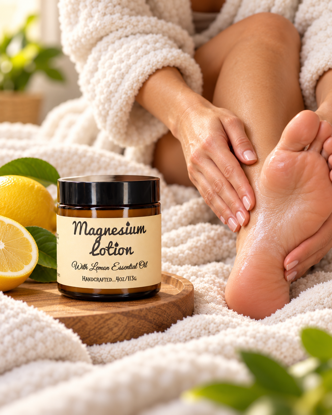 Magnesium Lotion with Lemon EO