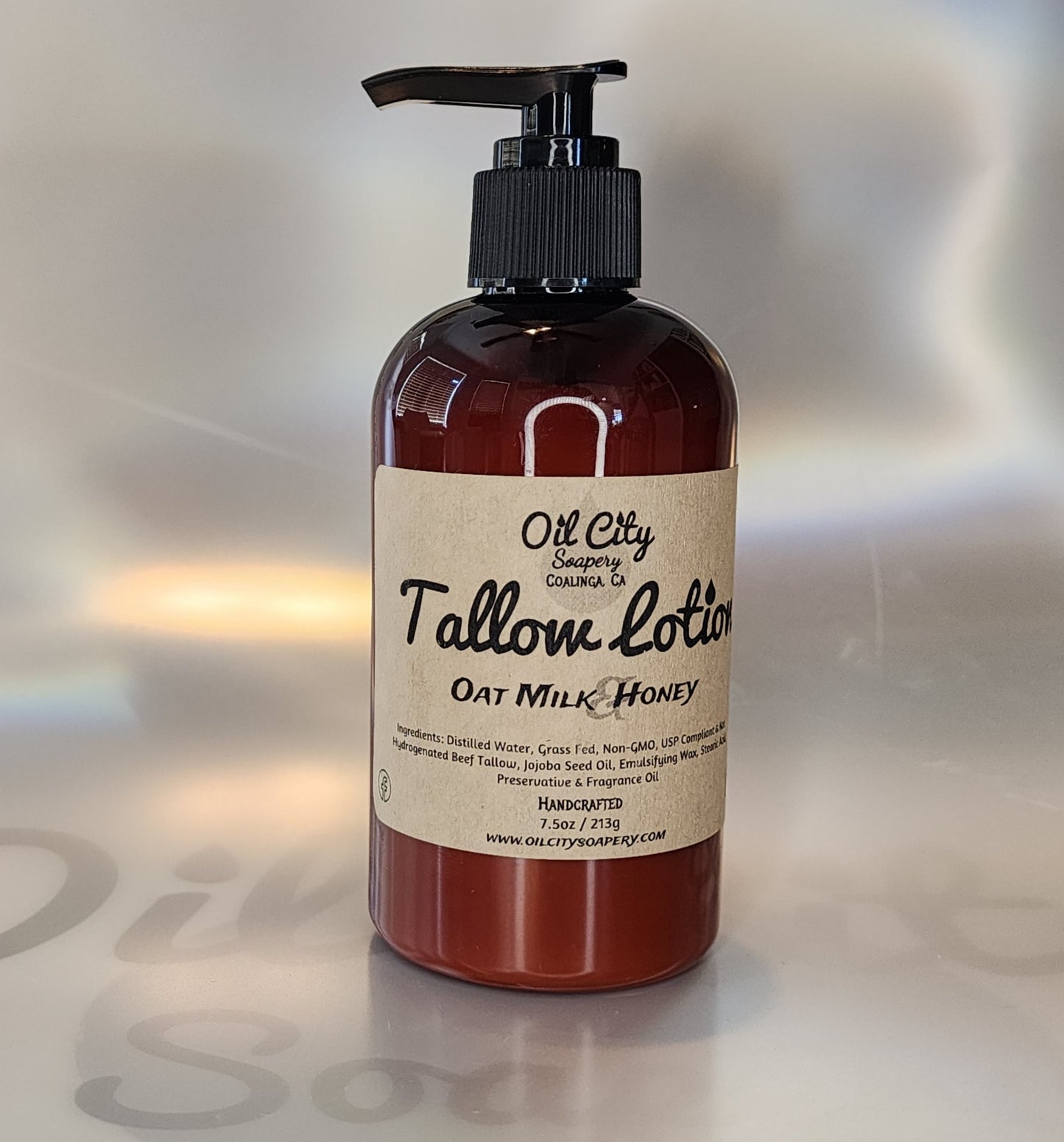 Oat Milk & Honey Tallow Lotion