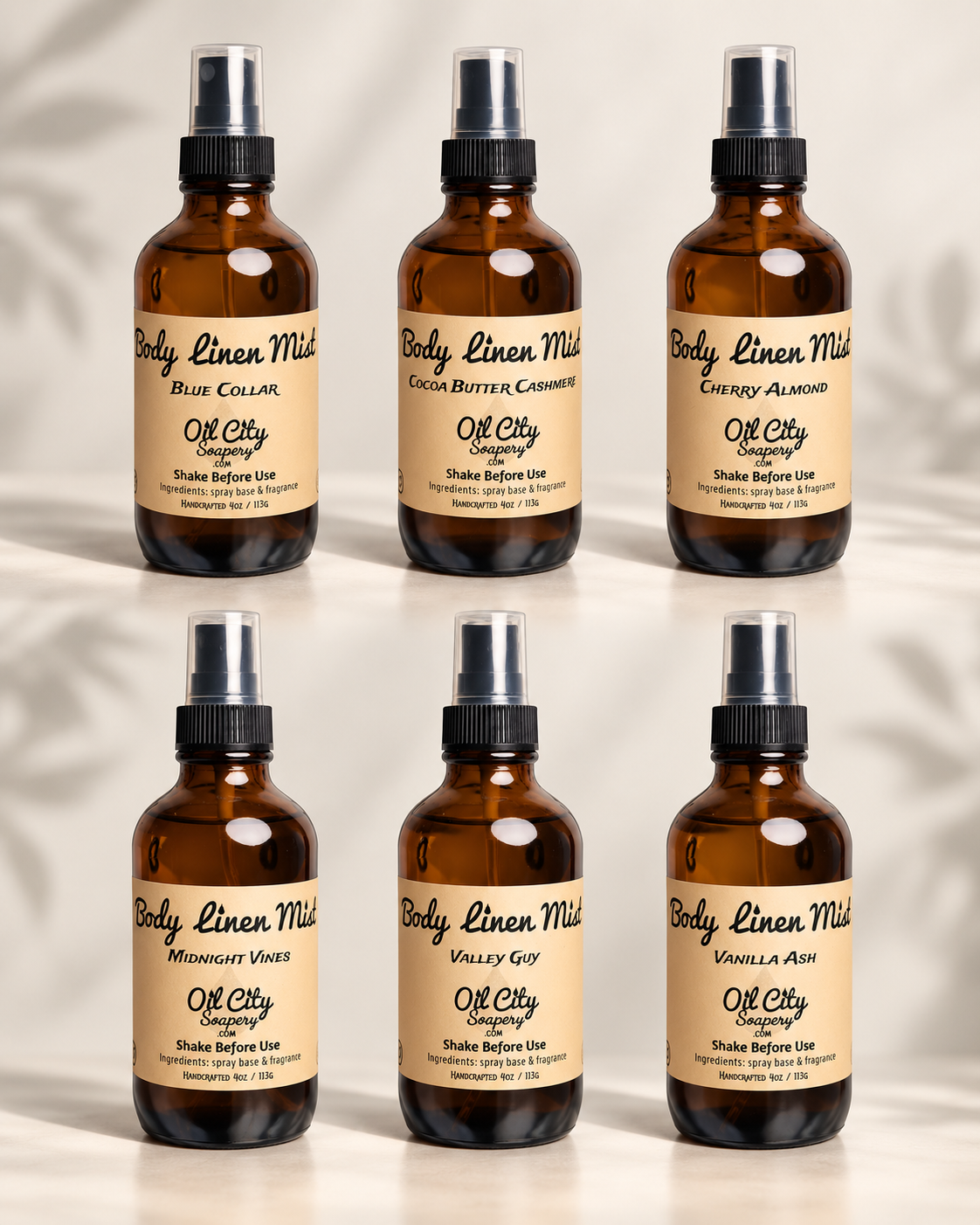 Body Linen Mists