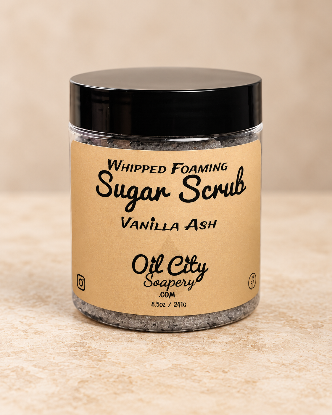 Vanilla Ash Sugar Scrub