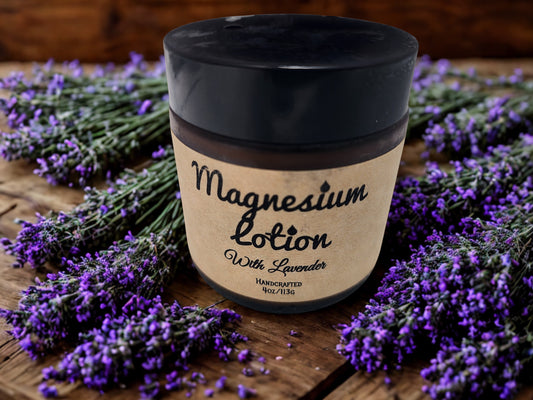 Magnesium Lotion with Lavender EO