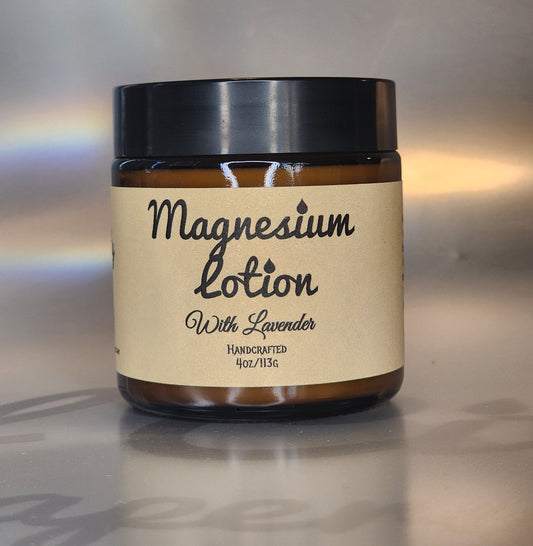 Magnesium Lotion with Lavender EO