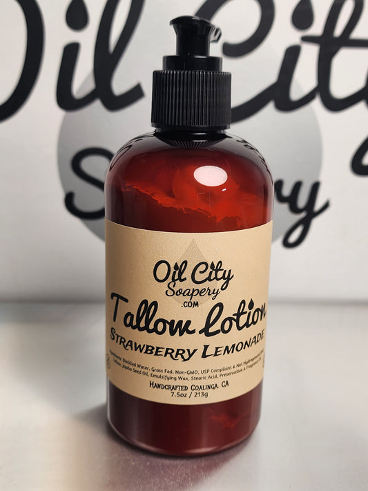 Strawberry Lemonade Tallow Lotion