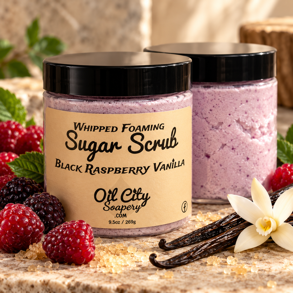 Black Raspberry Vanilla Sugar Scrub