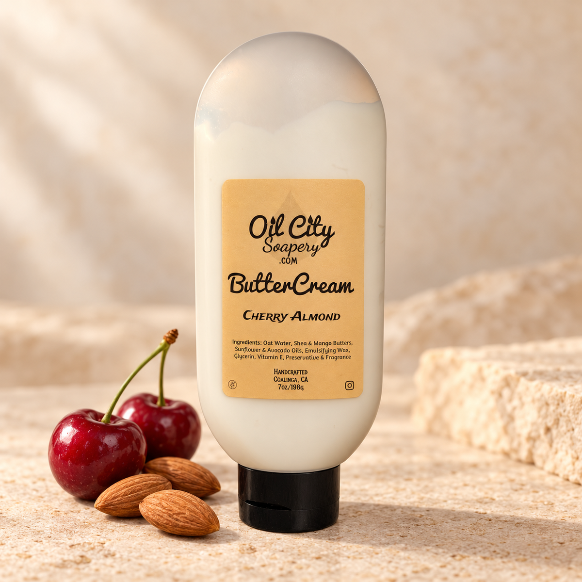 Cherry Almond Butter Cream