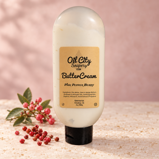 Pink Pepper Berry Butter Cream